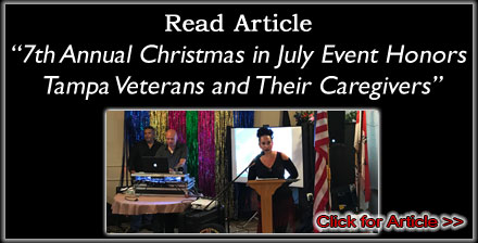 2017 VA Hospital Christmas in July - Tampa Bay Times Article